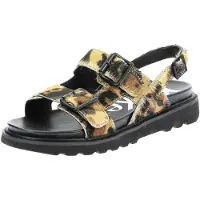 Kickers Sandales plates NEOSUMMER femmes - Marron - 38