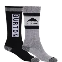 Burton Weekend Midweight Socks 2 Pairs Noir,Gris EU 27-29 Enfants