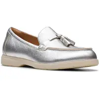 Clarks Shoes Narini Edge Loafers Argenté EU 36 Femme