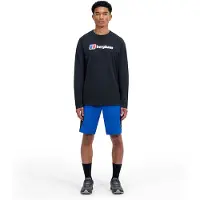 Berghaus Big Logo Long Sleeve T-shirt Noir M Homme