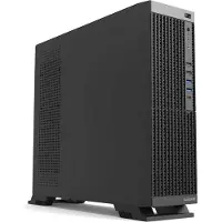 1STCOOL skříň COMPACT 2, Micro Tower, AU, USB 3.0, 1x 60mm Fan, černá (mATX), Boîtier PC, Noir
