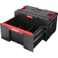 Qbrick System ONE Drawer 1 Toolbox 2.0 Boîte à outils 587 x 380 x 340 mm 32,5 L avec un tiroir