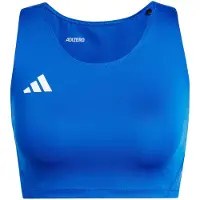 Adidas Adizero Essentials Crop Sports Top Bleu L Femme