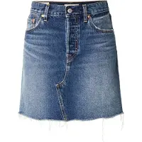 Levi's Deconstructed Skirt Bleu 31 Femme
