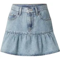 Levi's Jupe 'Flounce Mini Skirt ' bleu denim