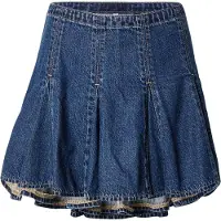 Levi's pour femme. 005DV-0003 Jupe Godet Mini navy (27), Casuel, Coton, Marine