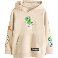 Next Sweat 'Minecraft' pierre / citron vert / orange / blanc