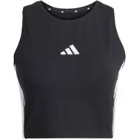 Adidas Essentials 3 Stripes Padded Sleeveless T-shirt Noir XL Femme