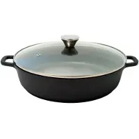 Baumalu Cocotte en fonte 32cm 5l noir - - 384940 -