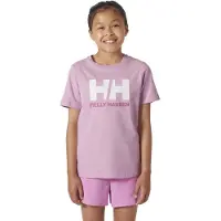 Helly Hansen Logo Jr Short Sleeve T-shirt Rose 10 Years Fille