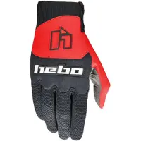 Hebo Scratch Off-road Gloves Rouge,Noir L / Short Homme