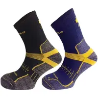 Mund Socks Pilgrim Socks 2 Pairs Noir EU 46-49 Homme