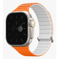 Uniq pasek Revix Evo Apple Watch Series 1/2/3/4/5/6/7/8/9/SE/SE2/Ultra/Ultra2 42/44/45/49mm Réversible (42 mm, 44 mm, 45 mm, 49 mm, Acier inoxydable, Silicone), Sangles de montre, Orange