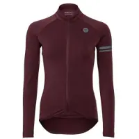 Agu Thermo Essential Long Sleeve Jersey Rouge L Femme