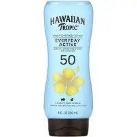 Hawaiian Tropic , Actif Quotidien, Lotion Solaire Sport, FPS 50, Léger Tropical, 8 fl oz (236 ml)