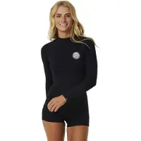 Rip Curl Shorty Uv à Manches Longues Avec Zip Dorsal Premium Boyleg