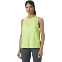Helly Hansen Rask Sleeveless T-shirt Vert,Jaune S Femme