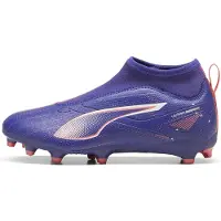 Puma Chaussures de football Ultra 5 Match+ Ll Fg/ag Jr, bleu, taille 28 (EU)