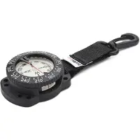 Divemarine Webbing Clip 60 Mm Spherical Dive Compass Noir