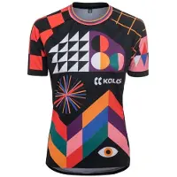 Kalas Posterlad Discover Short Sleeve Jersey Multicolore L Femme