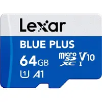 Lexar Blue Plus Uhs-i V30 Memory Card Clair