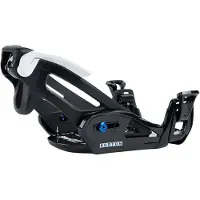 Burton - Fixations de snowboard - Grom Step On Black - Taille Enfant 28-33 - Noir