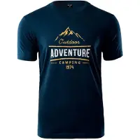 Hi-tec Hommes, T-shirt, Lore-T-Shirt, Bleu, (XXL)