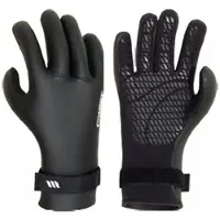 West 3mm 5 Fingers Strech Gloves Noir L