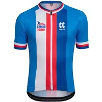 Kalas Czech Team Short Sleeve Jersey Multicolore 128 cm Enfants