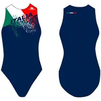 Turbo Italy Splash Swimsuit Bleu M Femme