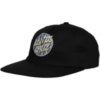 Santa Cruz Salba Eyes Dot Snapback Cap Noir