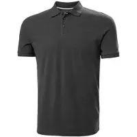 Helly Hansen Crew Short Sleeve Polo Noir S Homme