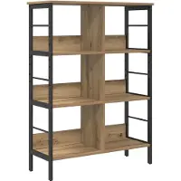 vidaXL Étagère Chêne artisanal 82 x 32 x 112 cm Bois d'ingénierie