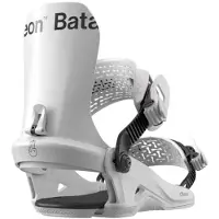 Bataleon Chaos Heelwarp Snowboard Bindings Argenté L-XL
