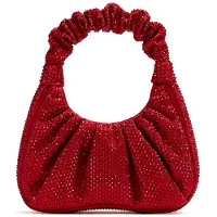 JW PEI Gabbi Artificial Crystal Handbag Rouge