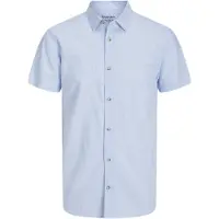 Jack & Jones Chemise 'JWHSUMMER' bleu clair / blanc