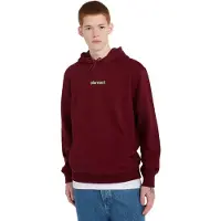 Element Simple Logo Hoodie Rouge L Homme