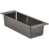 GROHE 40852AL0 Multifunctional Colander 450 MultiFunction Sieve Brushed Hard Graphite, Passoire, Gris