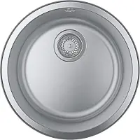 GROHE Sinks - Evier K200, diamètre 440 mm, acier inoxydable brossé 31720SD0