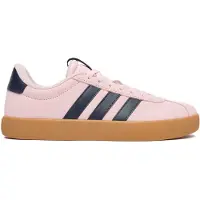 Adidas Baskets basses 'VL Court 3.0' rose / noir