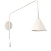 Sollux Applique NOX beige 1xE14 10W acier 30x61x14cm