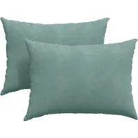 vidaXL Coussins de canapé 2 pcs Vert Mer 70 x 50 cm