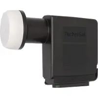 Technisat SCR universel 8+2 LNB (40mm), Tête universelle, Noir