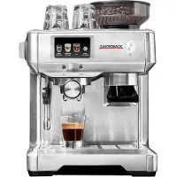 Gastroback Design Espresso Barista Touch, machine à espresso, 2 l, café en grains, café en dosettes, café moulu, moulin intégré, 1600 W, acier inoxydable