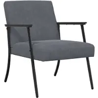 vidaXL fauteuil Gris foncé 59 x 75 x 78 cm Velours