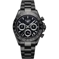 Elysee Chronographe sportif étanche avec affichage de la date, (Chronographe, Montre de sport)
