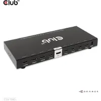 Club 3D CLUB3D CSV-1383 répartiteur vidéo HDMI 8x HDMI