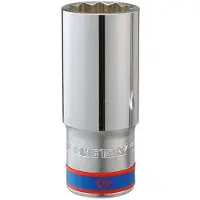 King Tony Douille longue 1/2" 36x77 12-angle chrome