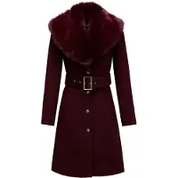 Salsa Jeans 21011075 Coat Rouge M Femme