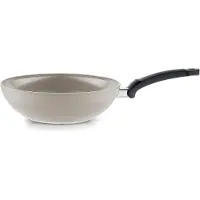 Fissler Ceratal / Wok en aluminium (Ø 28 cm, 3,7 L) poêle à frire en céramique revêtue anti-adhésive, bord haut, sans PFAS/PTFE, Germany - induction